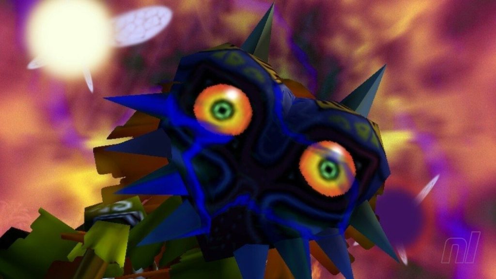 Zelda: Majora's Cutscene-masker bij het overschakelen van schijnbaar "meer verfijnd naar N64" van Wii Virtual Console-emulatie