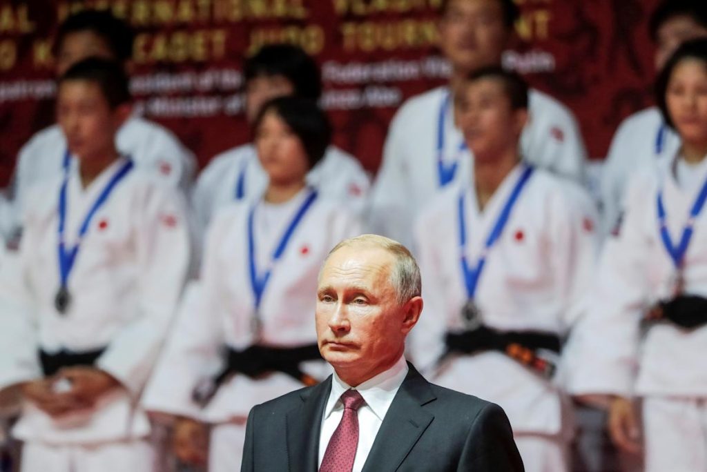 Vladimir Poetin ontdaan van judotitel tijdens invasie van Oekraïne