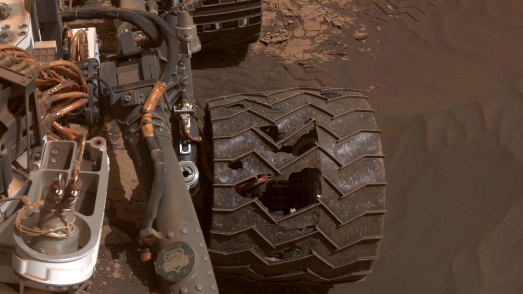 Algoritmen voor de controle van het Mars-wiel winnen aan kracht