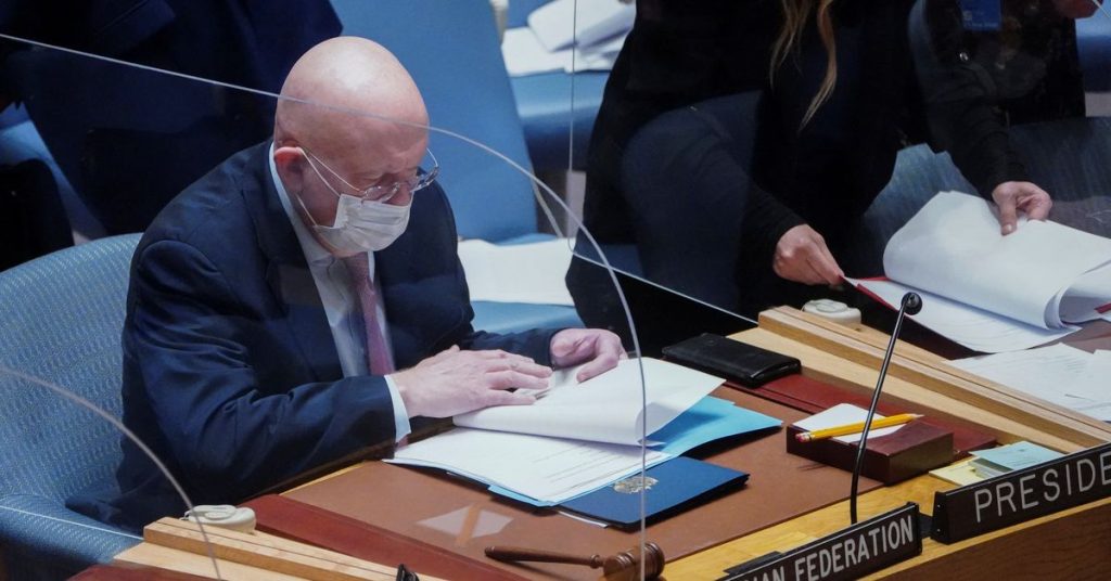 Rusland spreekt zijn veto uit over elke VN-veiligheidsmaatregel tegen Oekraïne, terwijl China zich onthoudt