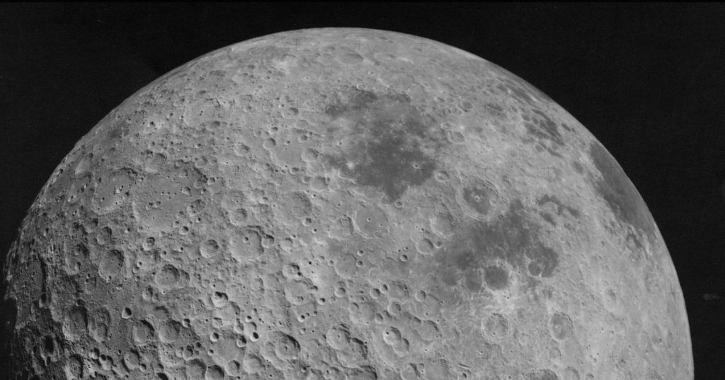 Een stuk van een Chinese raket is vanmorgen op de maan geland