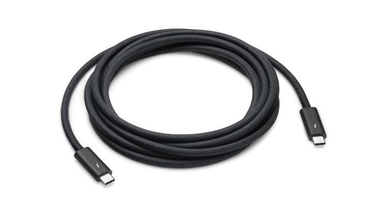 Apple's Thunderbolt 4-kabel van 3 meter is een koopje voor $ 159