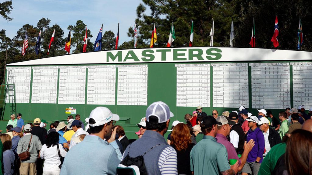 2022 Masters Leader: live verslaggeving, Tiger Woods-score, golfresultaten vandaag in ronde 1 op de Augusta National