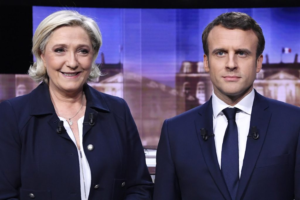 Macron en Le Pen strijden in cruciaal debat naarmate de stemming nadert