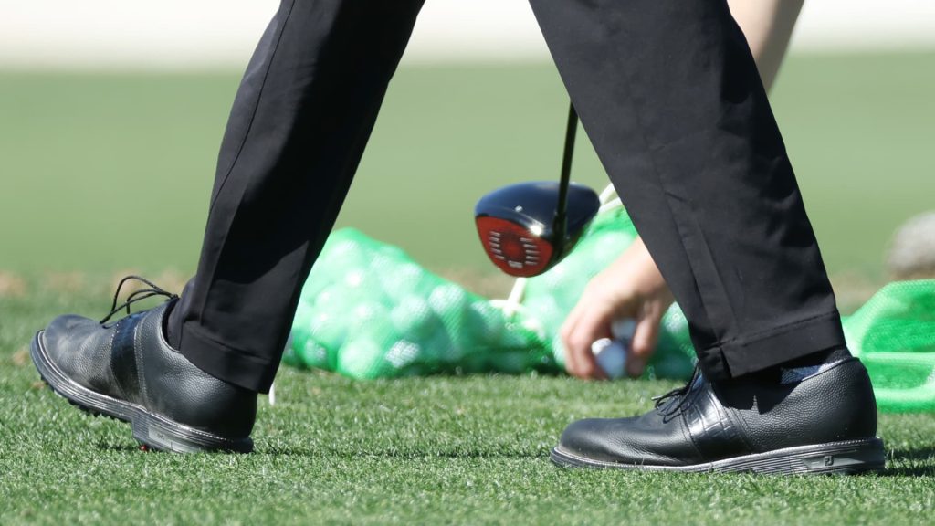 Tiger Woods verscheen op Augusta National in FootJoy-golfschoenen, niet in Nike