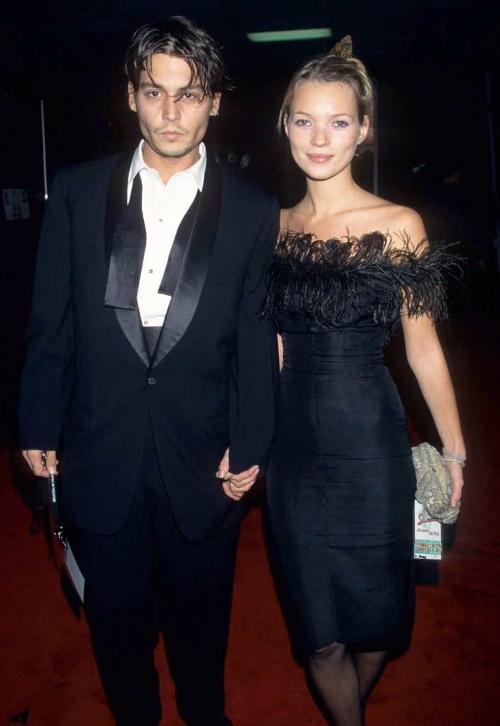 Johnny Depp en Kate Moss.