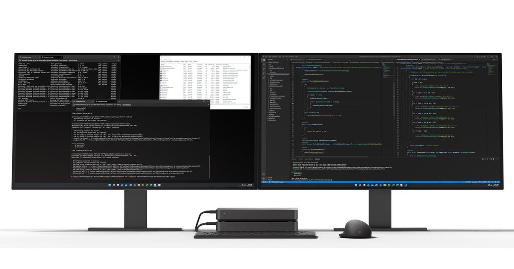 Microsoft maakt een originele Arm-versie van Visual Studio 2022 en een mini-pc