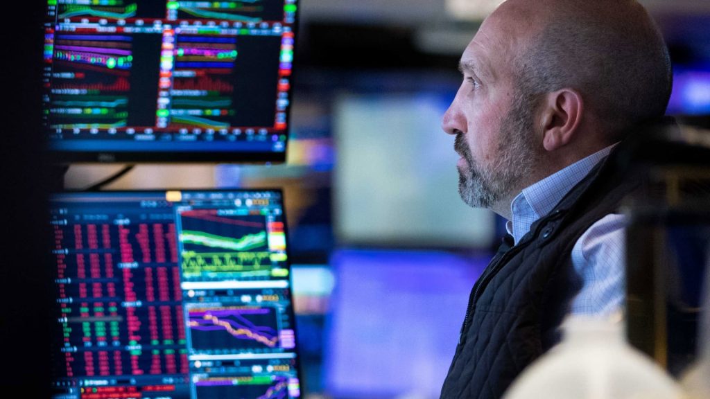 Aandelenfutures stegen nadat de Dow Jones voor de achtste achtereenvolgende week daalde in meedogenloze verkoop