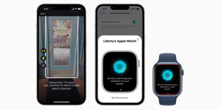 Apple geeft details over nieuwe iPhone-functies zoals deurdetectie en live annotaties
