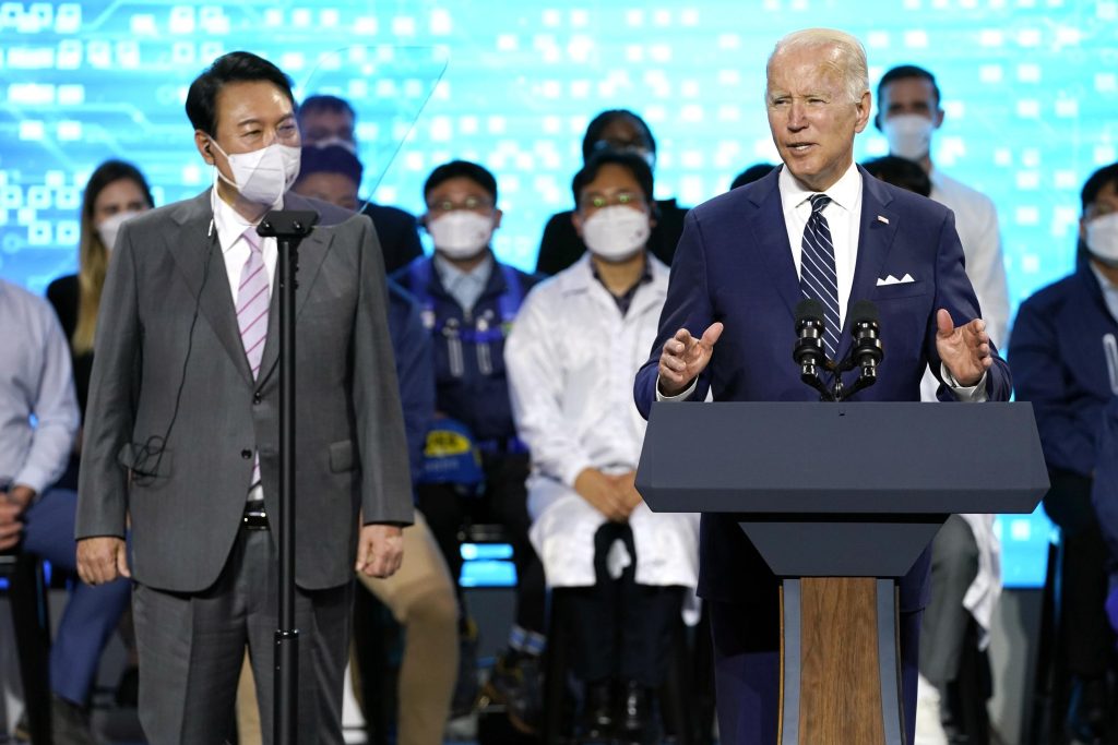 Biden: SKOREan-chips zijn een model voor diepere banden met Azië