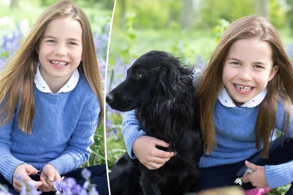Prinses Charlotte lijkt op William op foto's van haar 7e verjaardag