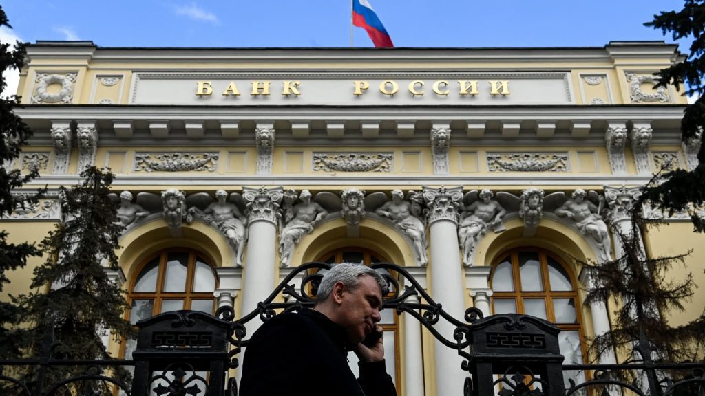 Russische centrale bank verlaagt belangrijke rente vanwege lagere stabiliteitsrisico's