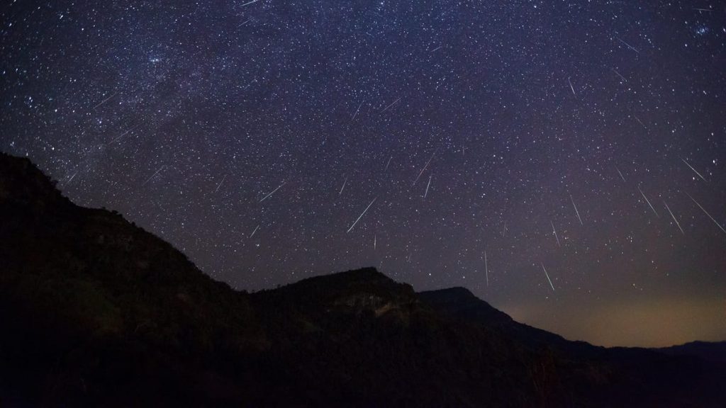 Wanneer kijk je naar de Tau Herclide meteorenregen?