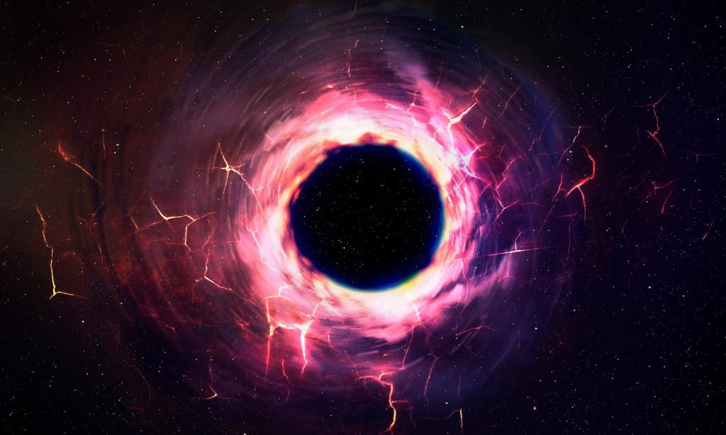 Astronomen hebben mogelijk een vrij zwevend 'donker' zwart gat ontdekt