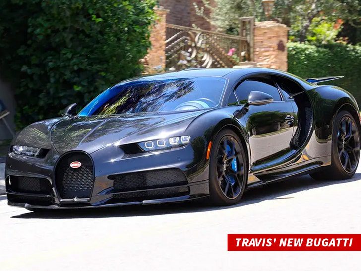 Travis nieuwe Bugatti