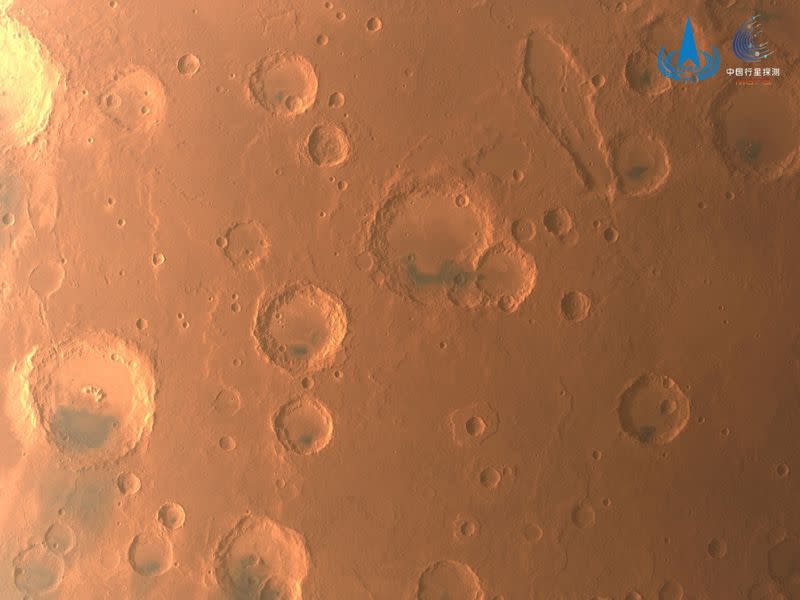Chinees ruimtevaartuig krijgt foto's van de hele planeet Mars