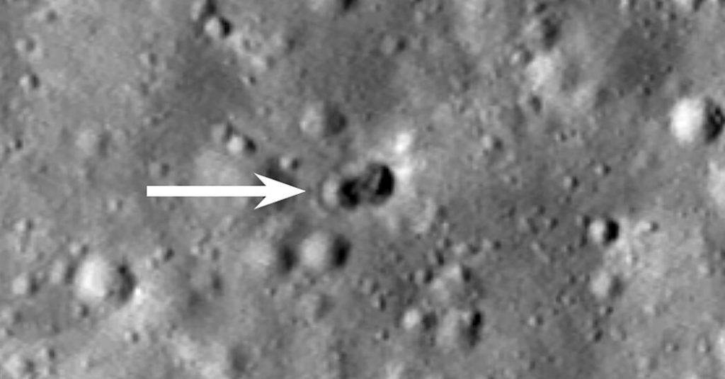 Ze vonden twee nieuwe kraters op het oppervlak van de maan en ontdekten een nieuw mysterie