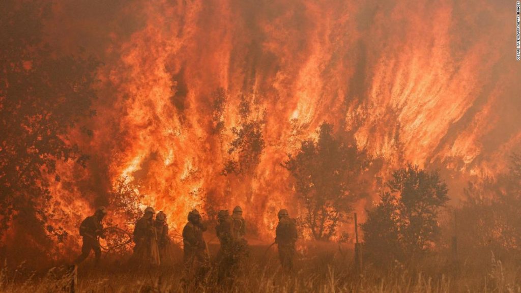 Europa bestrijdt bosbranden in verzengende hitte
