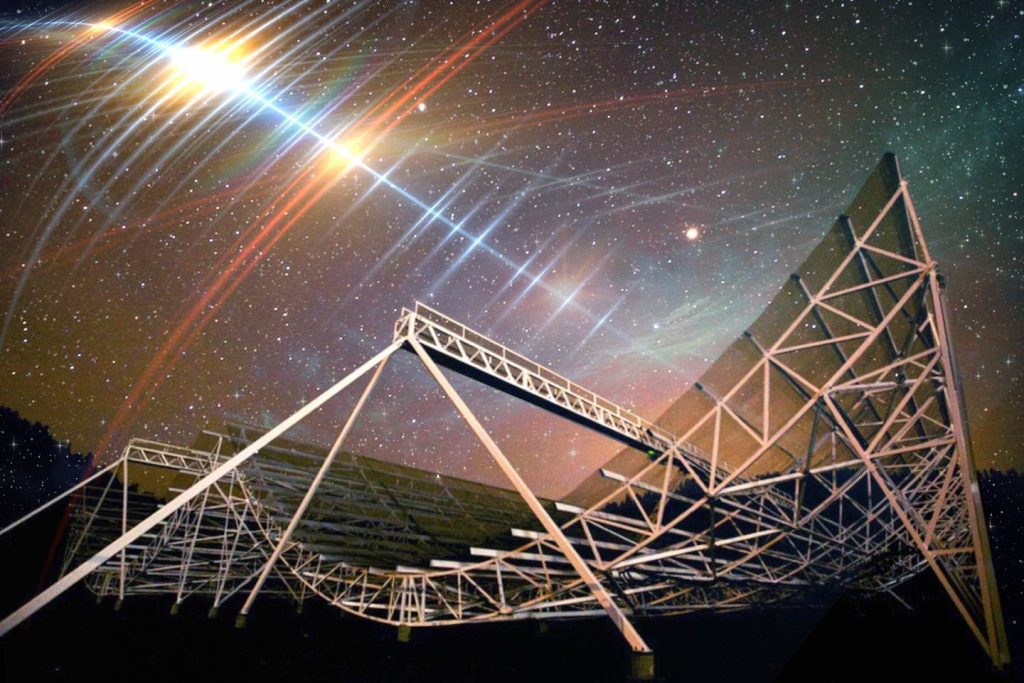 MIT-onderzoekers hebben een ongewoon radiosignaal ontdekt van een ver sterrenstelsel