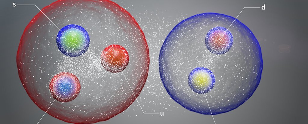 De Large Hadron Collider vindt bewijs van 3 nooit eerder vertoonde deeltjes