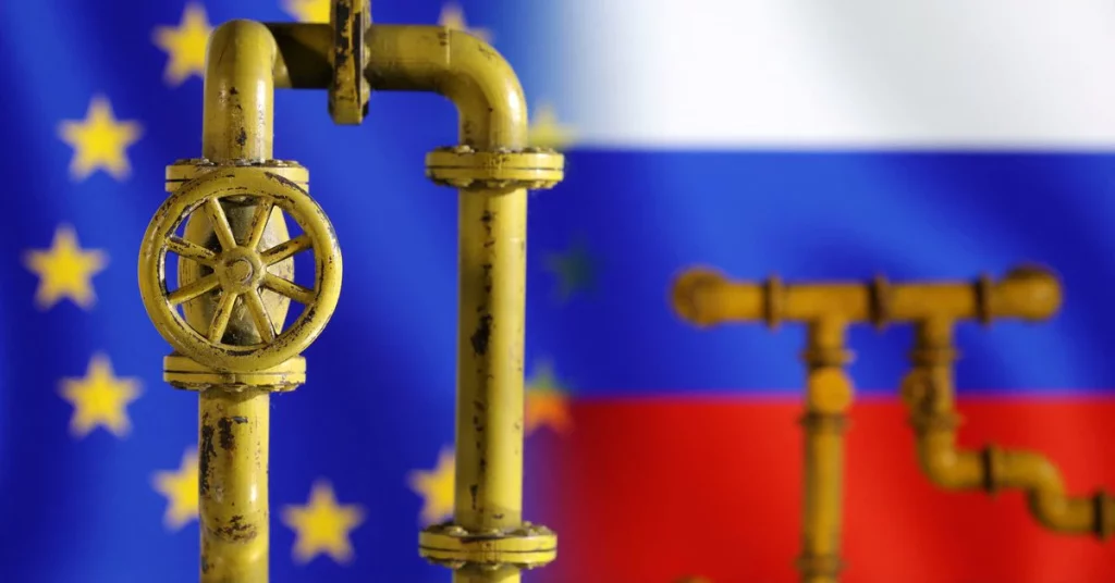 Europa stemt ermee in om compromissen te sluiten over gasbeperkingen terwijl Rusland de bevoorrading snijdt
