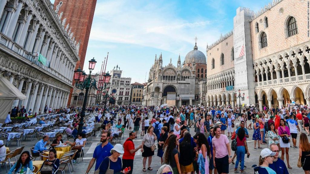 Venetië onthult details van de toegangsprijs van € 10 voor toeristen