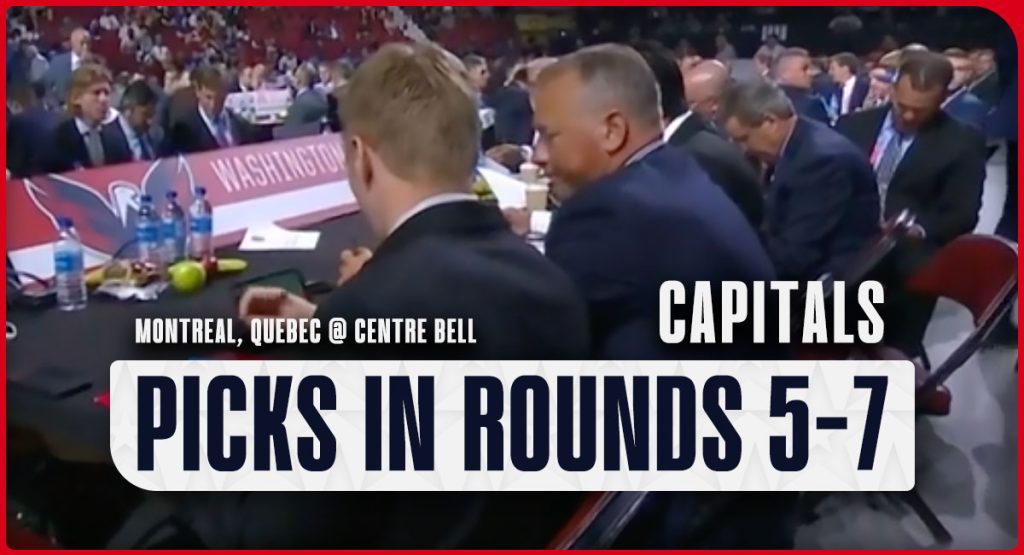 Washington Capitals laatste drie selecties op dag twee van de NHL Draft 2022