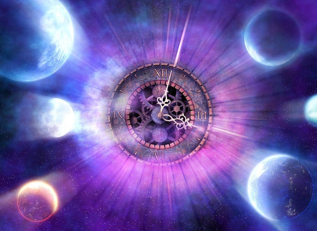Time Space Cosmos Concept