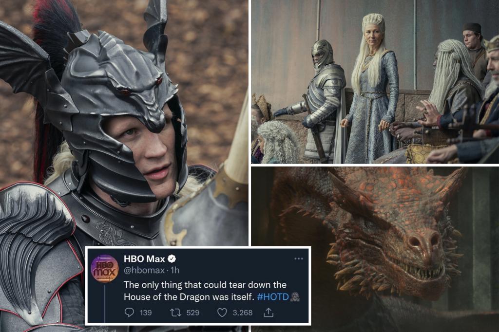 Fans zijn boos over de crash van de film House of the Dragon van HBO Max