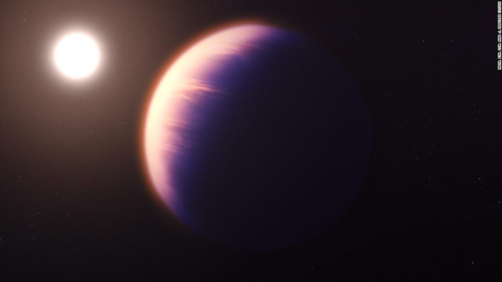 NASA's James Webb-telescoop legt eerste bewijs van koolstofdioxide vast op een exoplaneet WASP-39b