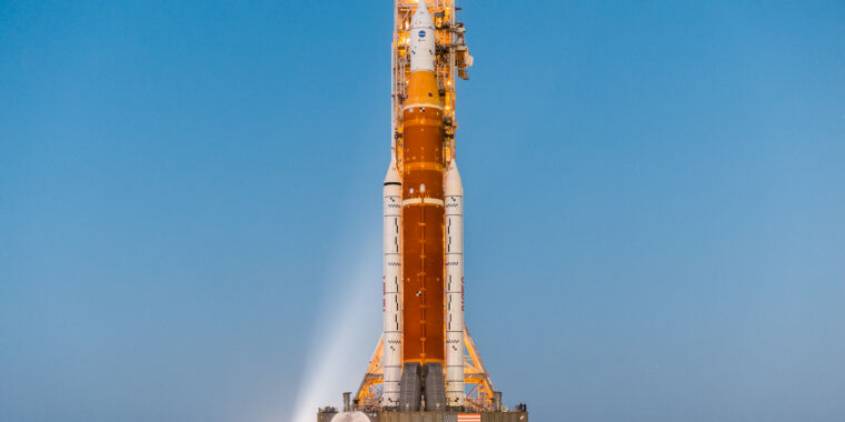 Defecte sensor heeft mogelijk de lancering van de enorme SLS-raket van NASA geëlimineerd