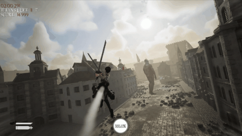 Fan bouwt zijn geweldige aanval op Titan-videogame voor pc