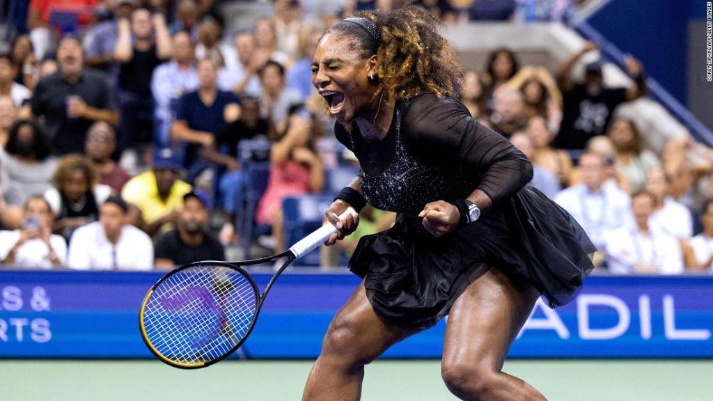 Serena Williams begint US Open met overtuigende winst in enkelspel