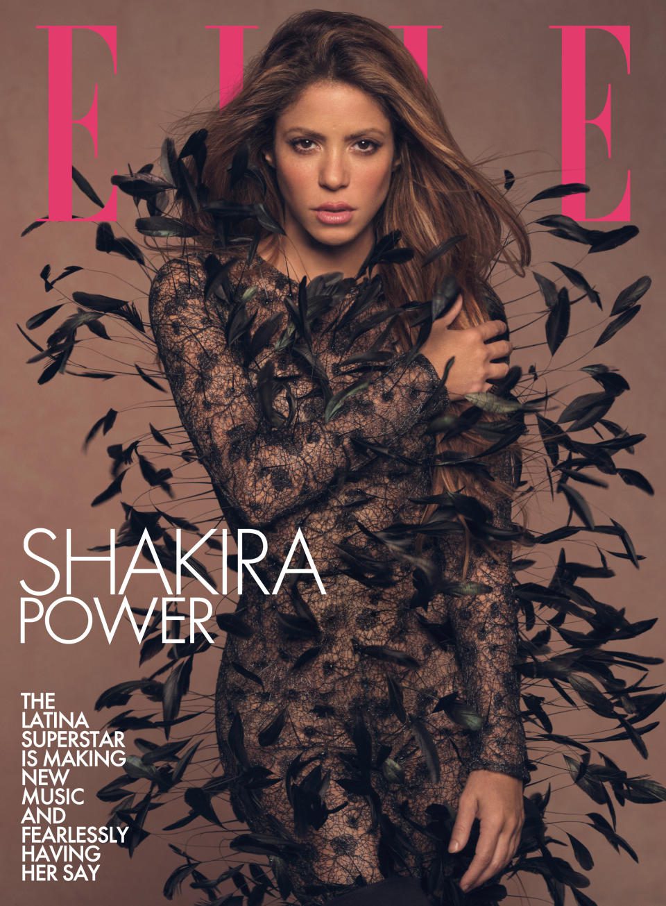 Shakira verschijnt op de digitale cover van Elle in oktober 2022.  (Foto: Jaume de Laiguana)