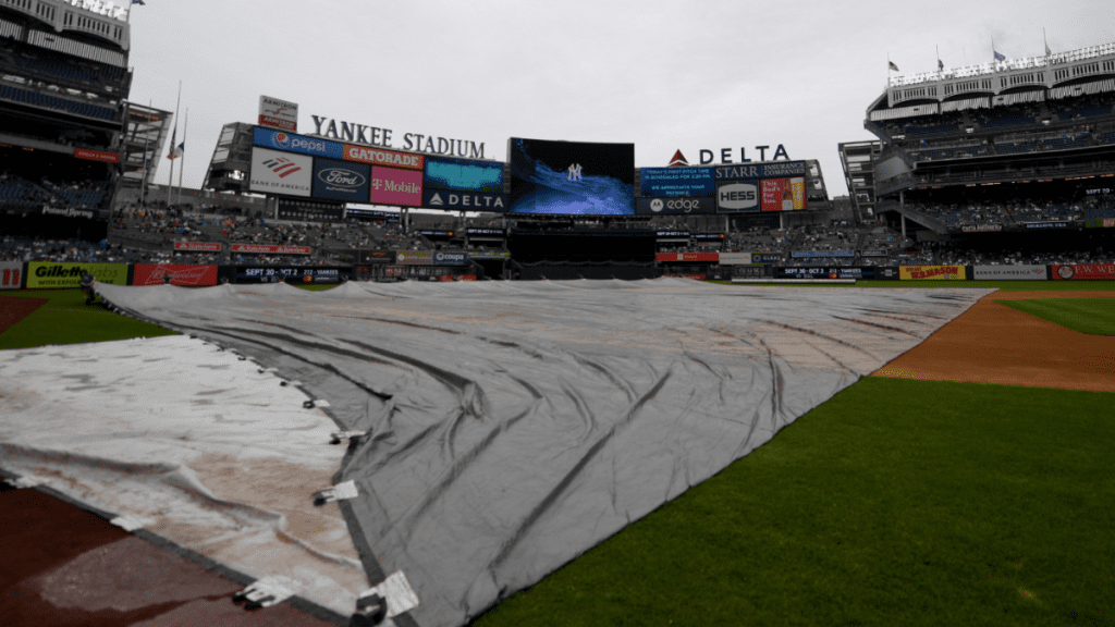 Wedstrijd Yankees-Guardians uitgesteld: ALDS 2 verplaatst naar vrijdag vanwege regenvoorspelling
