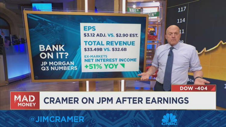 Jim Kramer vat de winstrapporten van 4 grote banken samen