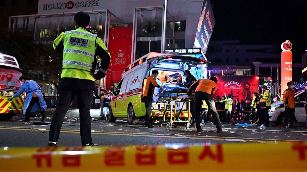 Update over Halloween-drukte in Seoul: Minstens 153 mensen gedood in een golf van mensenmassa's, zeggen ambtenaren