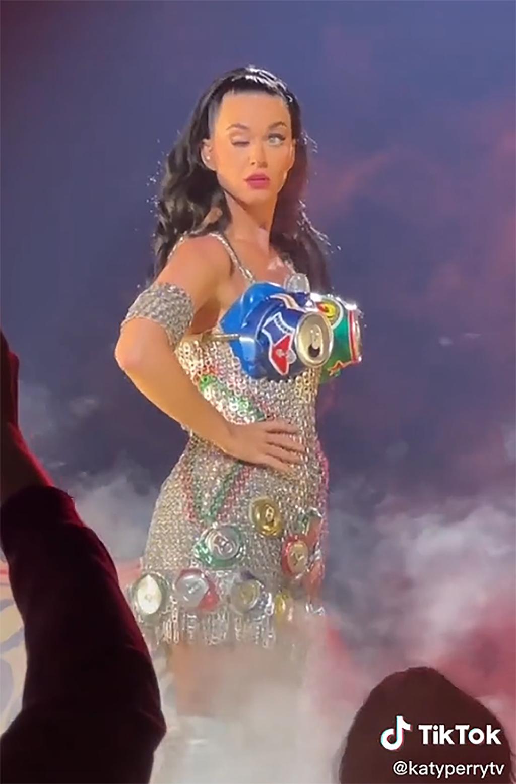 Le « pépin » de Katy Perry au milieu du concert rend les fans fous
