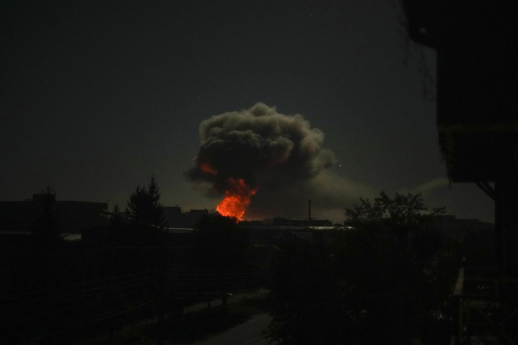 Meerdere explosies in Charkov, Oost-Oekraïne