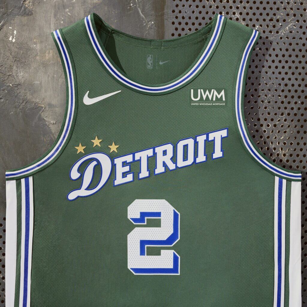Detroit Pistons Uniform City Edition