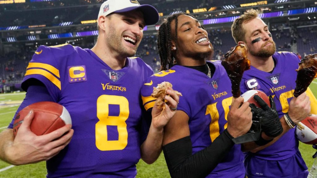 NFL Thanksgiving-cijfers: Vikings, Kirk's Cousins ​​​​krijgen een prime-time "A-";  De Cowboys en Bills maken een comeback