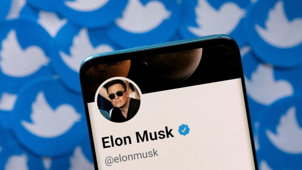 Het Twitter-profiel van Elon Musk