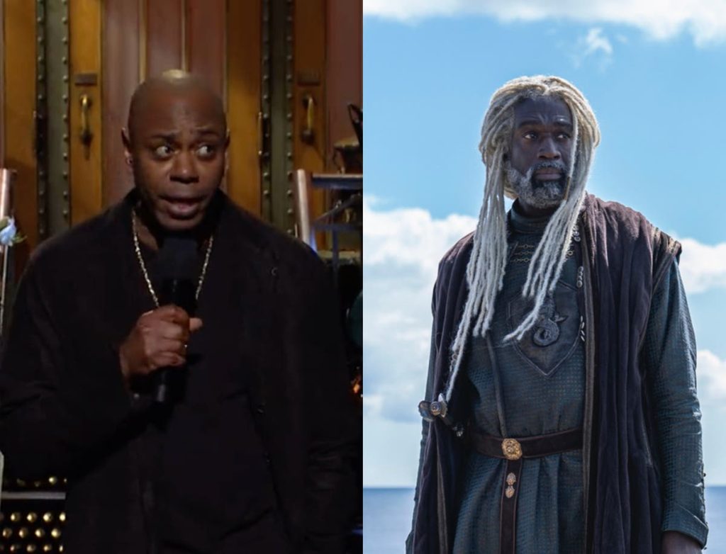 SNL: Dave Chappelle parodieert variatiecasting in House of the Dragon