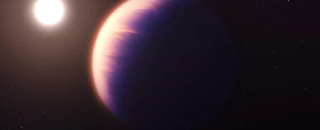 We hebben zojuist het meest gedetailleerde beeld van de atmosfeer van een exoplaneet tot nu toe gekregen