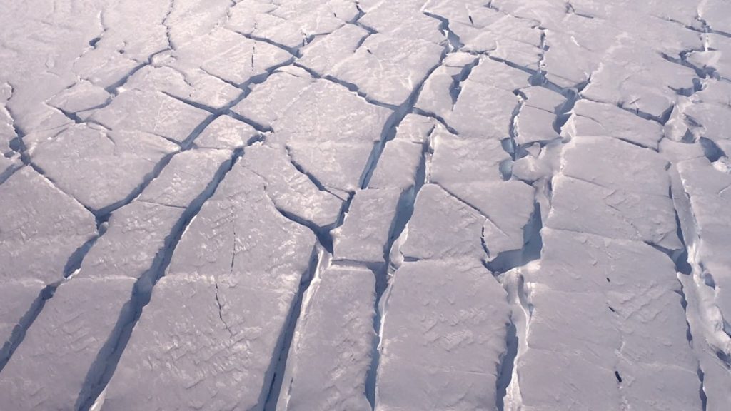 Wetenschappers hebben gevaarlijk smelten ontdekt onder de "Resurrection Glacier" op Antarctica