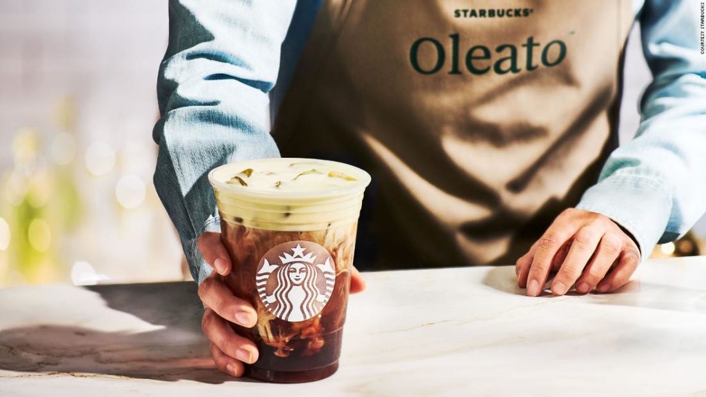Olito: De nieuwe drankjes van Starbucks bevatten ongeveer een lepel olijfolie in elk kopje