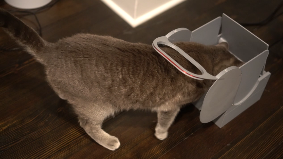 Cat Feeder vertrouwt op RFID om u rustig te houden tijdens het eten