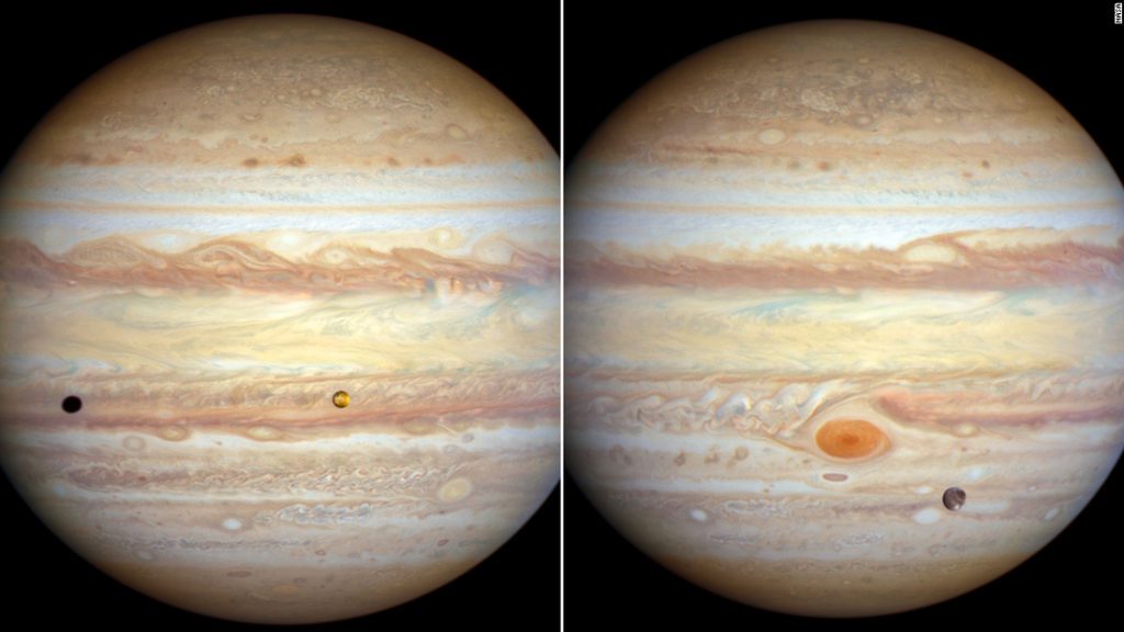 De Hubble-telescoop legt veranderingen in Jupiter en Uranus vast