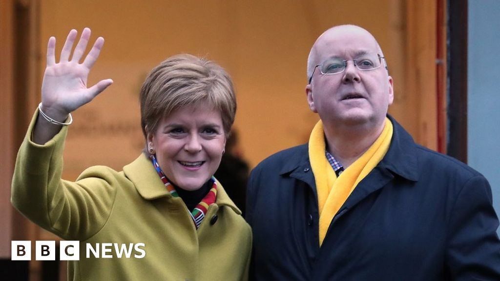 De echtgenoot van Nicola Sturgeon, Peter Morell, is gearresteerd in het financiële onderzoek van de SNP