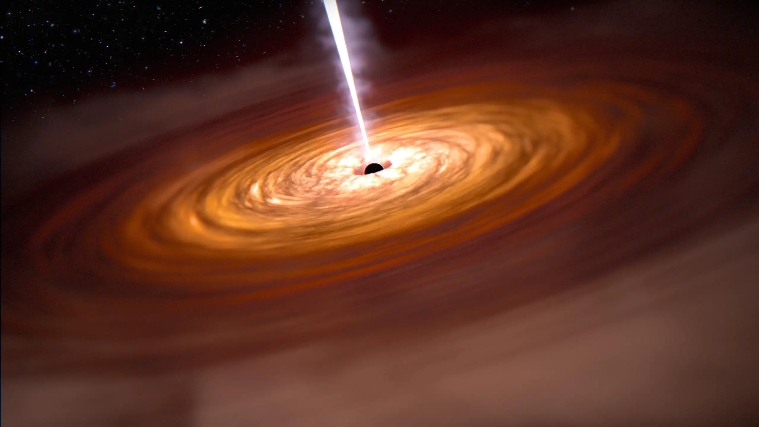 Astronomen lossen een 60 jaar oud mysterie van quasars op - de krachtigste objecten in het universum